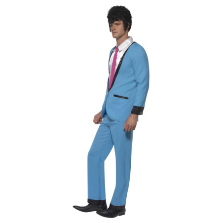 Disfraz Teddy Boy Azul Adulto