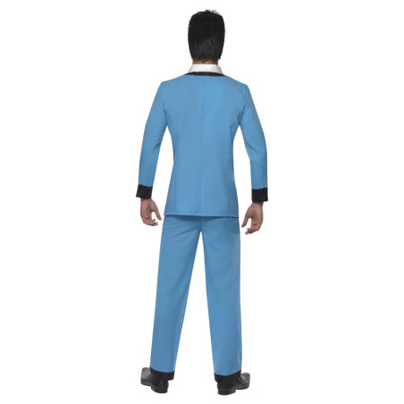 Disfraz Teddy Boy Azul Adulto