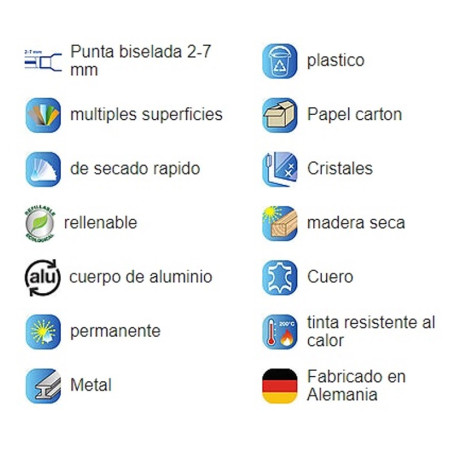 Rotulador Permanente Edding 500