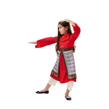 Disfraz Mulan Live Action Classic Infantil.