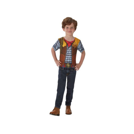 Camiseta Cowboy Impresa Infantil.