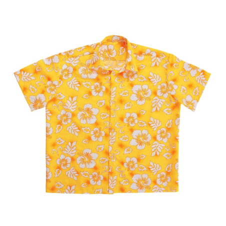 Camisa Hawaiana Amarilla