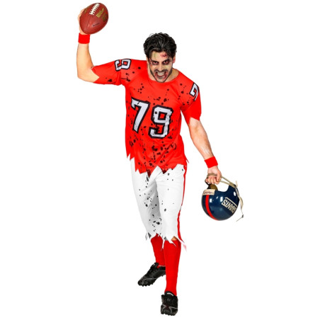 Disfraz Zombie Futbol Americano Adulto