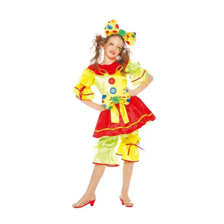 Disfraz Payasa Infantil, 7-9 años