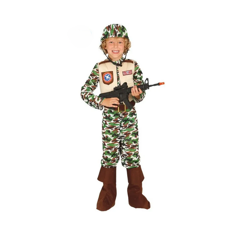 Disfraz Fuerzas Especiales Infantil, 7-9 años