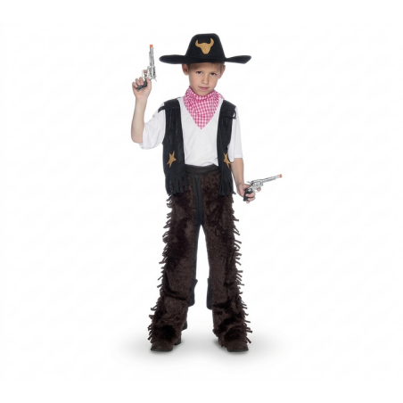 Disfraz Cowboy Ranchero Infantil, 3-5 años