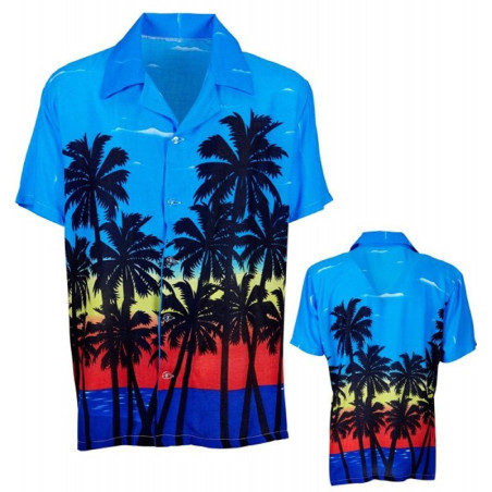Camisa Hawaiana ''Palm Beach'' Adulto