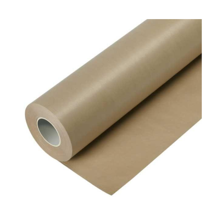 Bobina Papel Cartón Kraft 1x300mt, Marrón