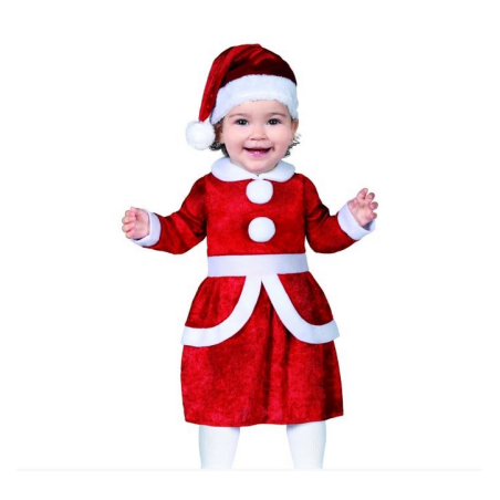 Disfraz Mama Noel Bebe, 18-24 meses