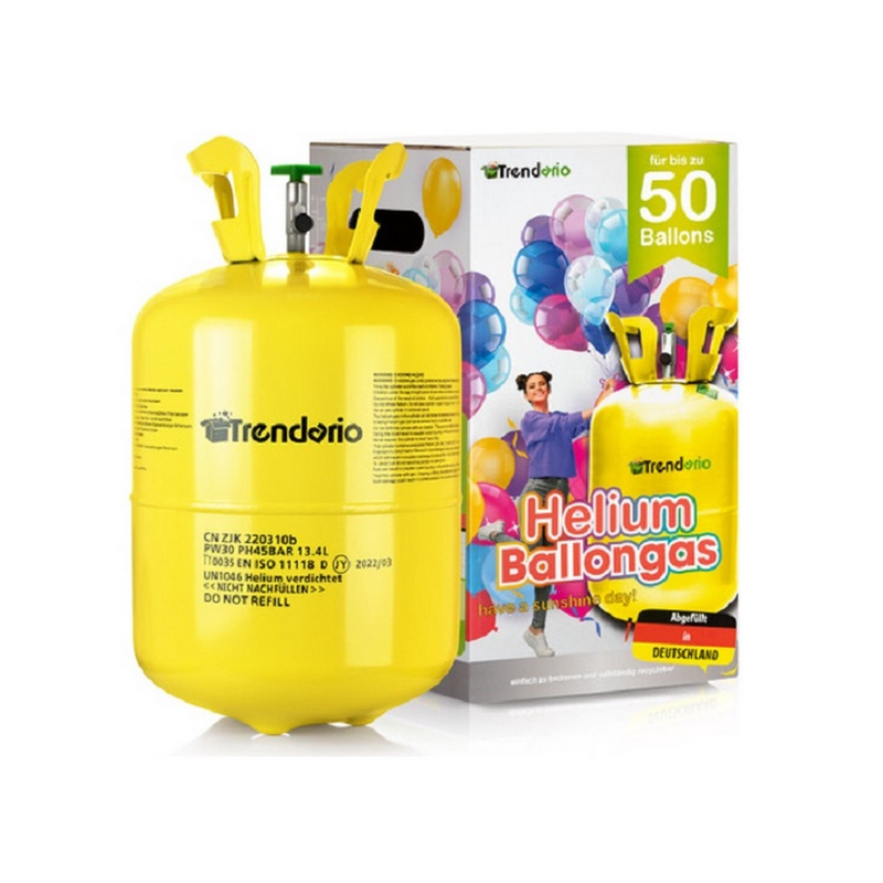 Bombona Helio para 50 Globos