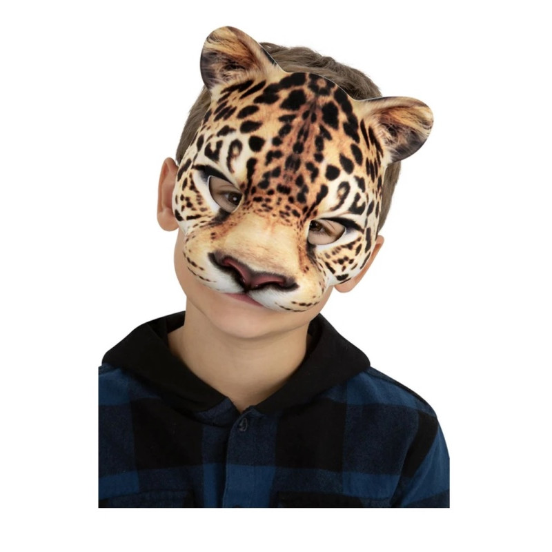 Máscara de Leopardo Infantil