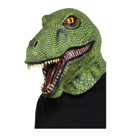 Máscara látex de dinosaurio