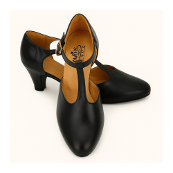 Sandalia Baile Salón Mujer Negro 