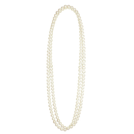 Collar con Perlas Blancas 70cm