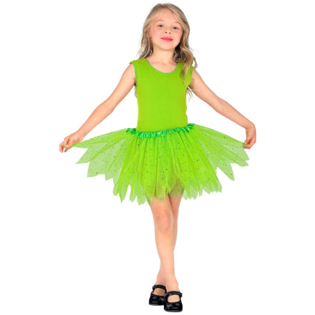 Tutu Verde Brillante Infantil