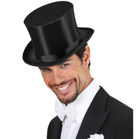 Chistera Negra Raso Authentic