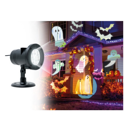 Proyector Led, HW, XMAS, BDAY Figuras, Exterior