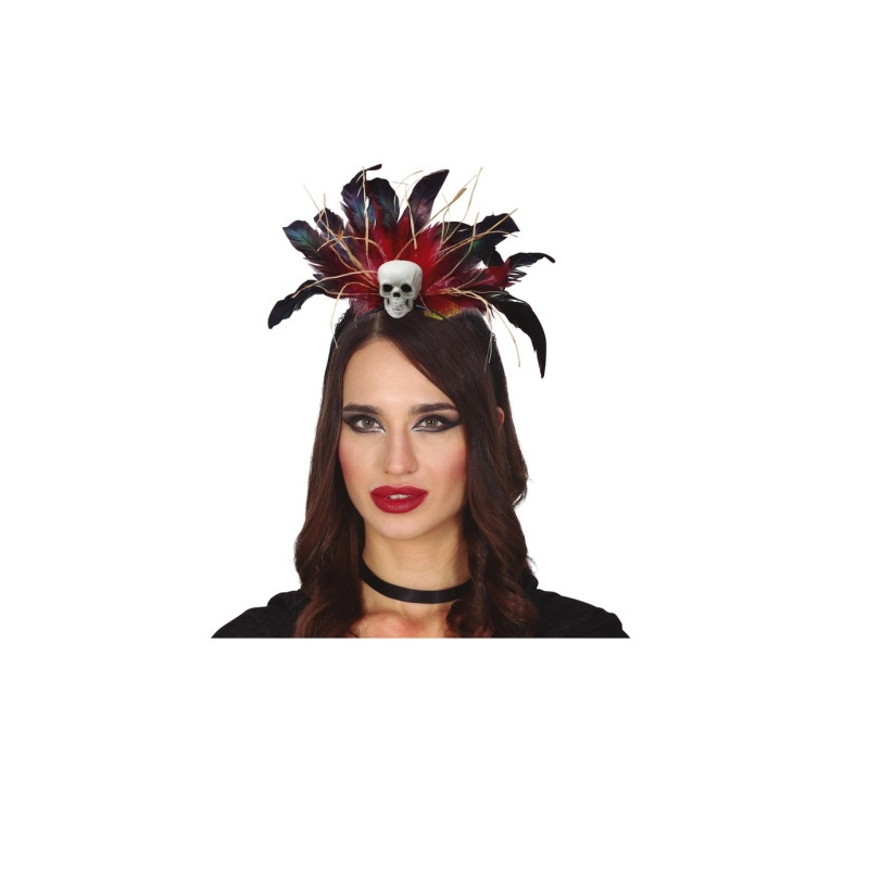 Diadema Plumas Voodoo