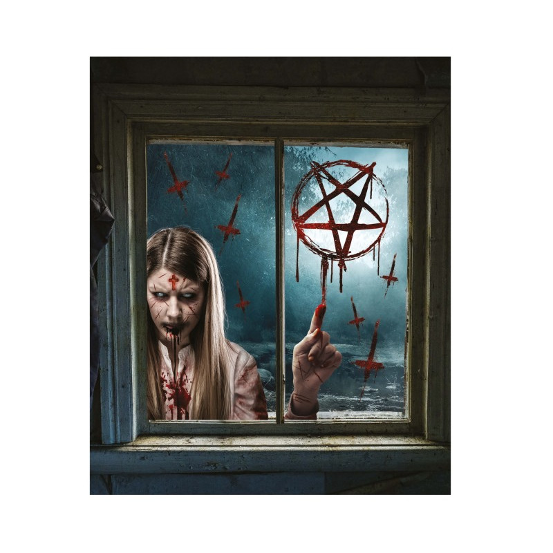 Hojas Electroestática Poseída para Ventana 30x40cm, (2 Und) 