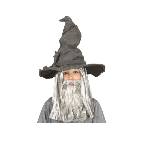 Sombrero Brujo Gris Infantil