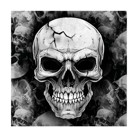 Servilletas Calavera 33x33cm (12 Uds)