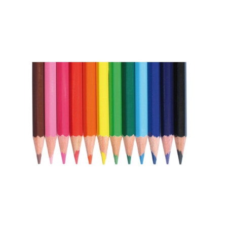 Estuche 12 Lápices Colores Eco