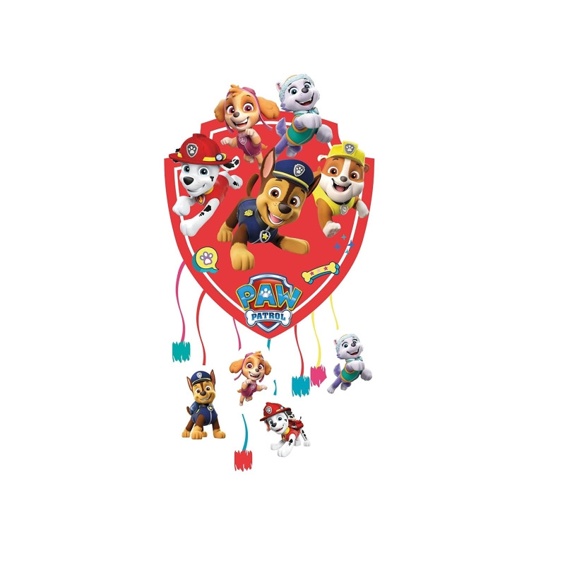 Piñata Patrulla Canina 27x21cm