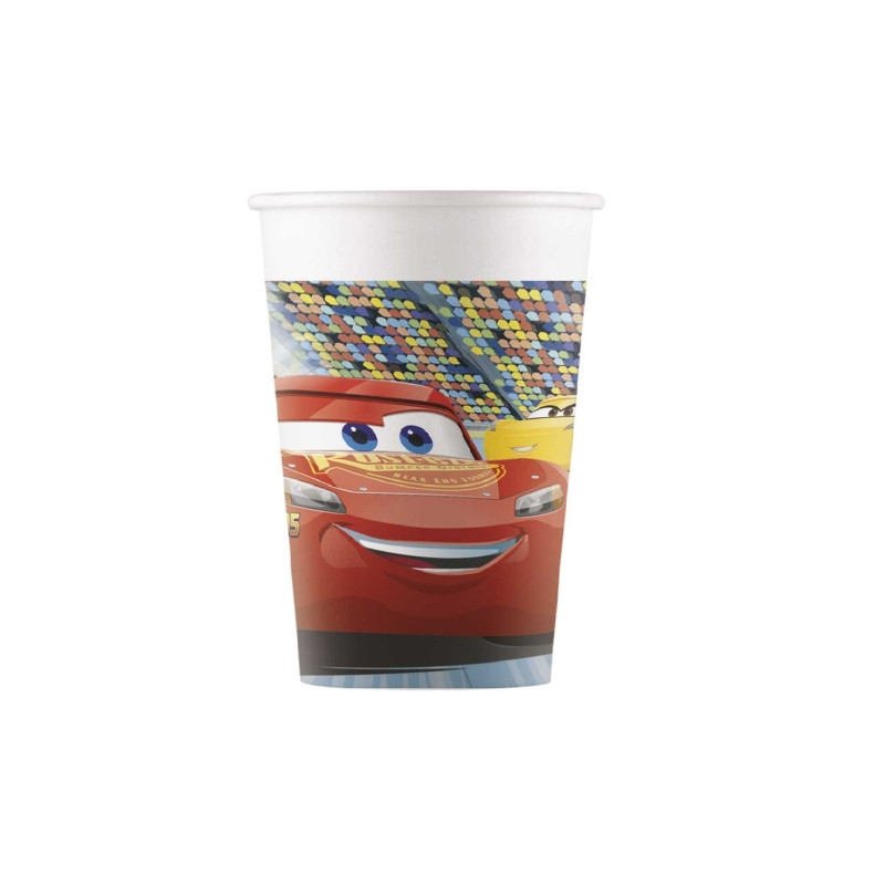 Vasos Cars 3 Disney (8 Unid)