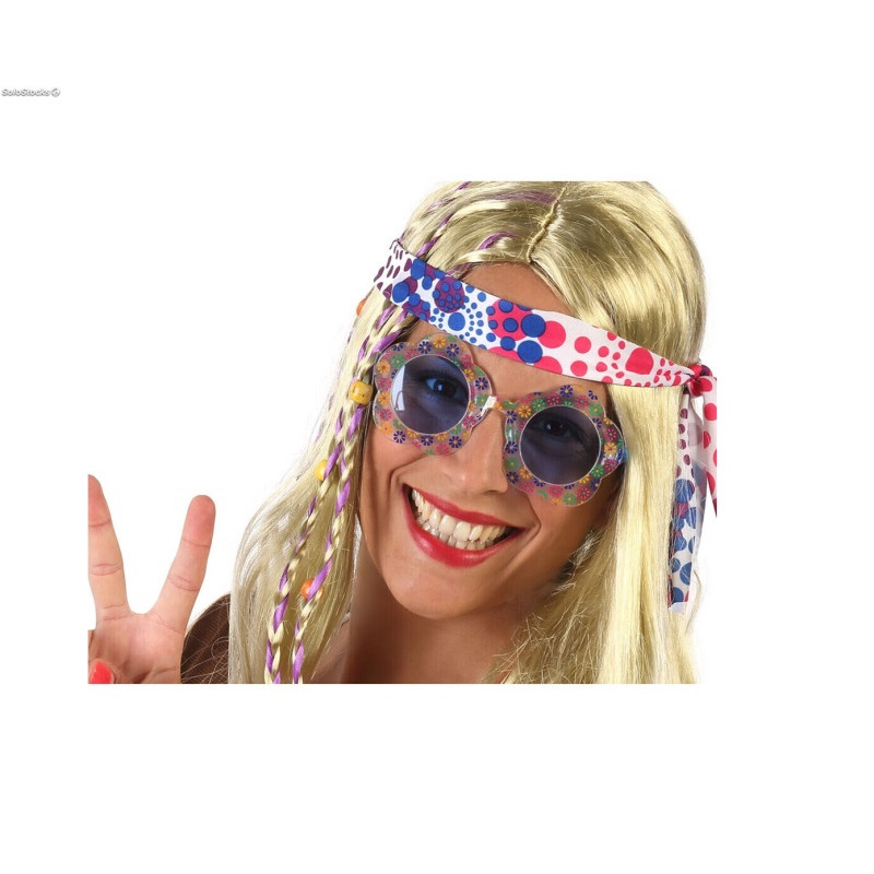 Gafas Sol Hippie Flowers Lila