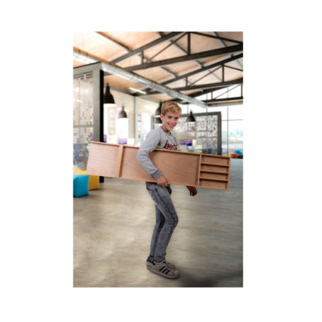 Sjoelbak Junior Madera 120cm (Incluye 20 Fichas)