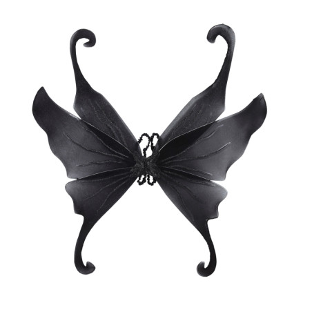 Alas Negras Glitter 95x110cm