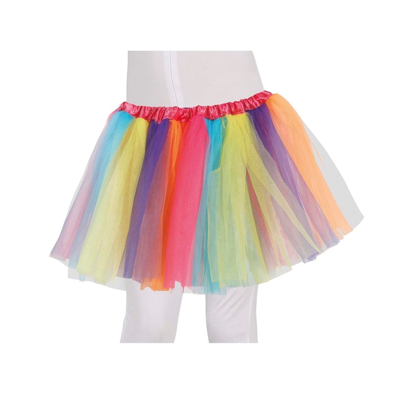 Tutú Multicolor 30cm Infantil