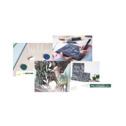 Rotulador Tiza Liquida Punta 2-3mm.
