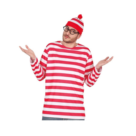 Conjunto Perdido ''Wally'' (Gorro, Camiseta) Adulto