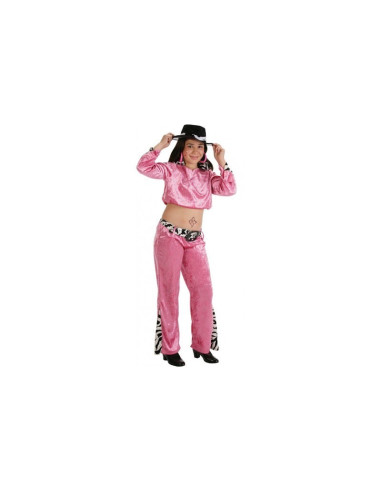 Disfraz Pink Girl Singer Infantil, S-M-L