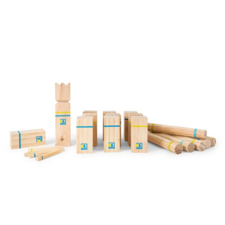 Juego Kubb Madera Original Grande