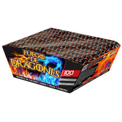 Batería Fuego de Dragones 100 Disparos, 35 Seg.