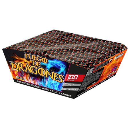 Batería Fuego de Dragones 100 Disparos, 35 Seg.