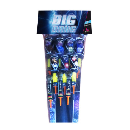 Volador Color Surtido Big Bang (10 Unid)