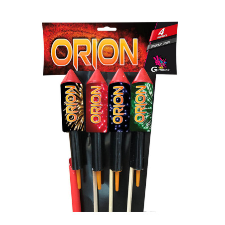 Volador Color Orion Extra (4 Unid)