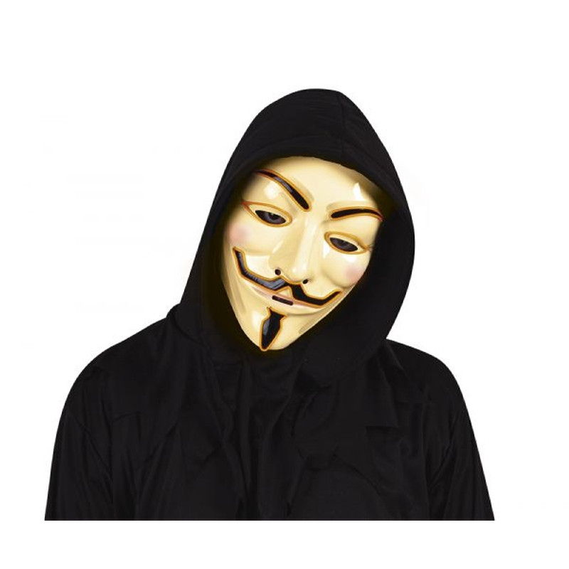 Mascara Anonymous con Luz