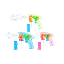 Pistola Burbujas/Pompas Jabón C/Luz Led