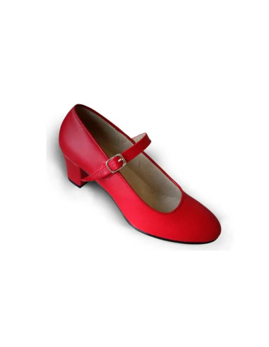 Zapatos Baile Principiante Rojo Mod.546