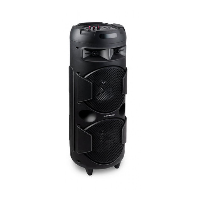Altavoz Portátil BT Karaoke Dunlop 2x20W