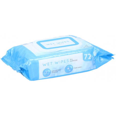 Toallitas Húmedas Multiusos (72 Unid)