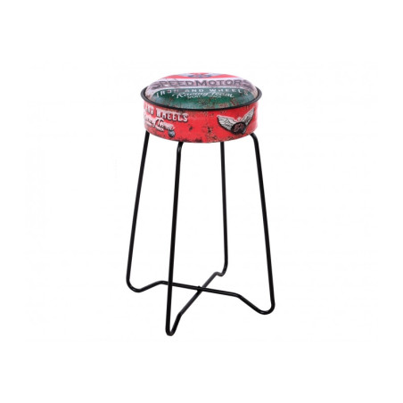 Taburete Alto 73x37cm ''Speed Motors''