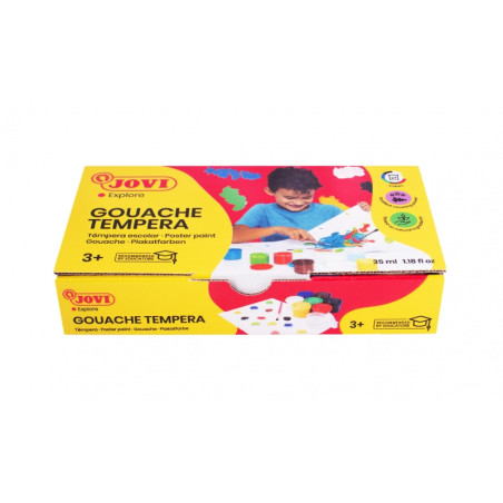 Tempera Gouache 7 Colores 35ml 