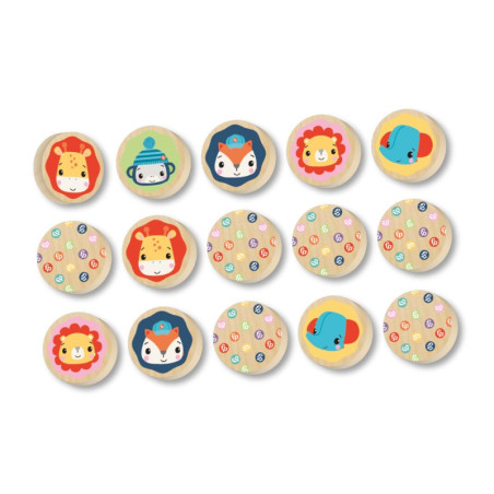 Par & Par Memory Game Madera