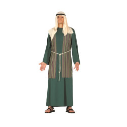 Disfraz Pastor / San José Verde Adulto