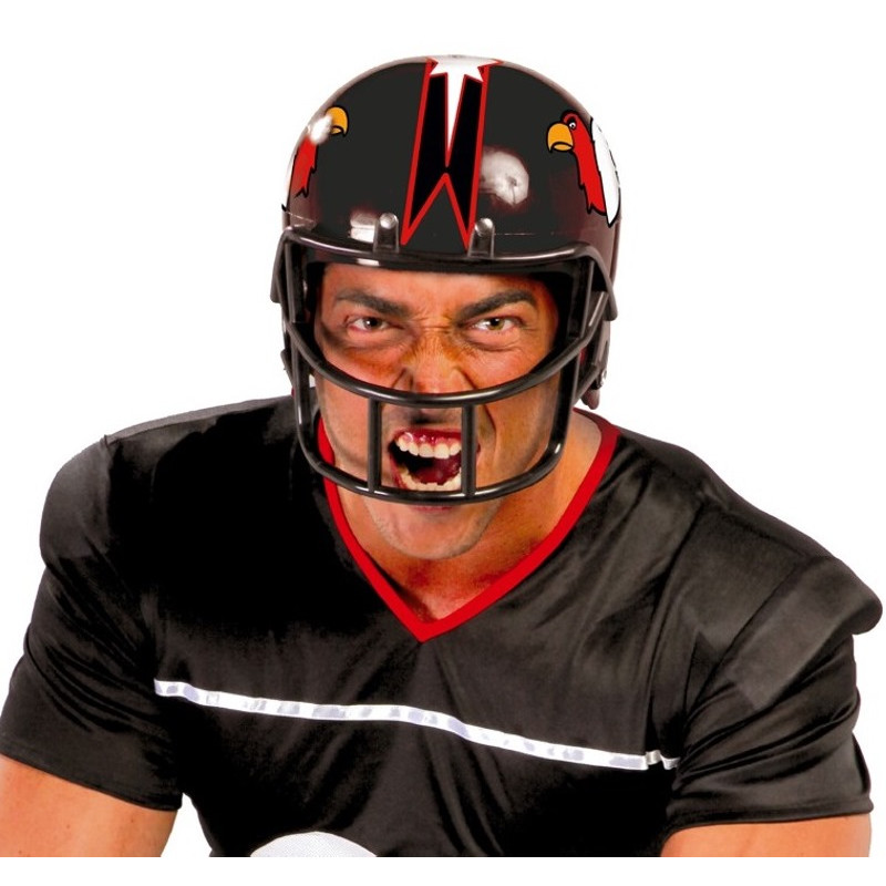 Casco Fútbol Americano Negro